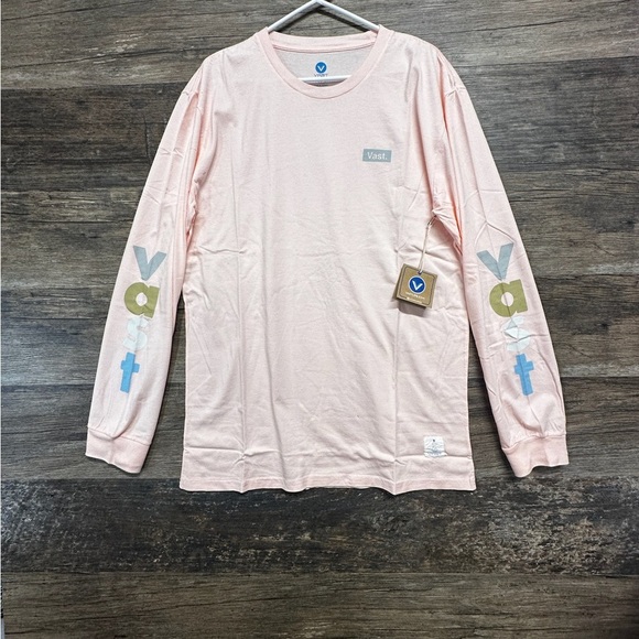 vast life Other - Vast Life Men's Pink Long Sleeve Tee Shirt